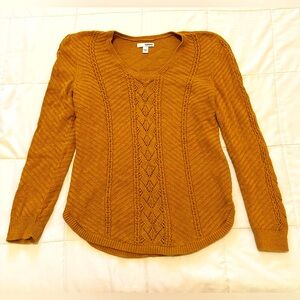 Yellow Knit Sweater